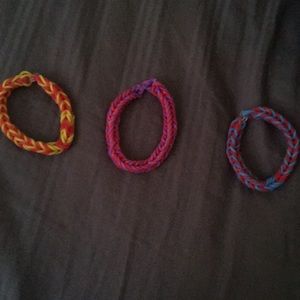 Homemade bracelets